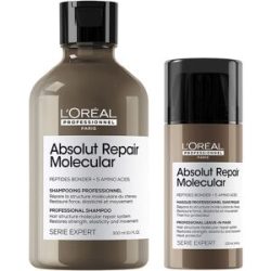 L'Oréal Professionnel Paris Serie Expert Absolut Repair Molecular Set 2 Shampoo + Leave in Mask