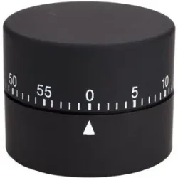 Efalock Timer ROUND schwarz
