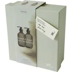 woods_ copenhagen NOURISH & REPAIR HAIR CARE ROUTINE GIFT SET