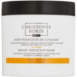 Christophe Robin - Farbnuancierende Pflege für Venezianisches Rot Haarmaske, 250 ml, Weiss