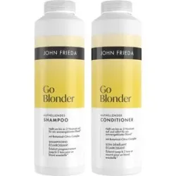JOHN FRIEDA Go Blonder Shampoo + Conditioner Set Haarpflegeset 1 Stk