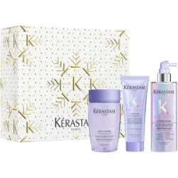 Kérastase Blond Trio XMas Set - Geschenkset für naturblondes und blondiertes Haar Haarpflegeset 1 Stk
