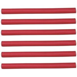 Efalock Flex-Wickler Rot, Ø 12 mm, Pro Packung 6 Stück