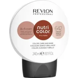 Revlon Professional Nutri Color 3 in 1 Cream Nr. 642 Haarkur & -maske 240 ml Braun