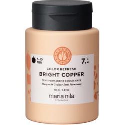 Maria Nila Colour Refresh Farbhaarmaske 7.4 Bright Copper, 100 ml