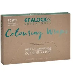 Efalock Greentools Coloring Wraps S - 110 x 160 mm