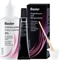 basler Augenbrauen- und Wimpernfarbe Set schwarz