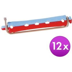 MyBrand Profi Dauerwell-Kurzwickler Rot-Blau, Ø 11 mm, Pro Packung 12 Stück