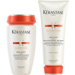 Kérastase Nutritive Irisome Pflegeduo Set (Shampoo 250 ml + Conditioner 200 ml)
