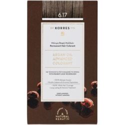 KORRES Arganöl Hochentwickelte Haarcoloration / Dunkelblond Beige 6.17 Haarfarbe 1 Stk