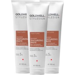 Goldwell StyleSign Texture Roughman Texturizing Paste 3er Set 3 x 150 ml