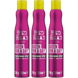 TIGI BED HEAD Queen For A Day Thickening Spray 3 er Set 3 x 311 ml