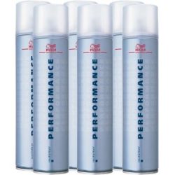 Wella Professionals Performance Haarspray mit Treibgas Aerosoldose 6er Set 6 x 500 ml
