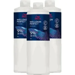 Wella Professionals Welloxon Perfect Creme Developer 3er Set 9 % - 30 Vol. 3 x 1 Liter