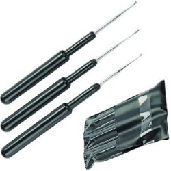Str&auml;hnennadeln   3er Set, 0.75, 1, 1.25 mm