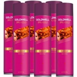 Goldwell Sprühgold Classic Haarspray 6er Set Maxi 6 x 600 ml