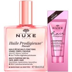 NUXE Huile Prodigieuse Florale Trockenöl + Shampoo Set