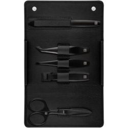 ZWILLING Beauty Premium Manicure Set 5pcs. Leather, Black Sets 1 ct 1 Stück