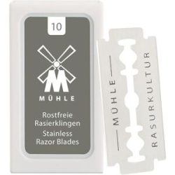 MÜHLE Rostfreie Rasierklingen Pro Packung 10 Stück