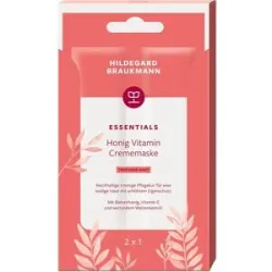 Hildegard Braukmann ESSENTIALS Honig Vitamin Crememaske Packung mit 12 x 14 ml