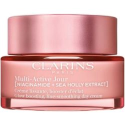 Clarins - Multi-Active Crème Jour Toutes peaux - Glättende Tagescreme für das Gesicht, Booster für mehr Ausstrahlung für jeden Hauttyp, 50 ml