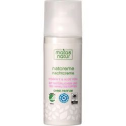 MATAS Natur Nachtcreme mit Bio-Aloe Vera und Vitamin E 50 ml