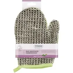 Titania Bade Massagehandschuh Bambus und Sisal