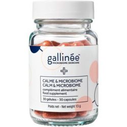 gallinée Calm & Microbiome Food Supplement Dose 30 Kapseln