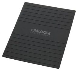 Efalock Silikonmatte f&uuml;r Piccolo 29x20 cm schwarz