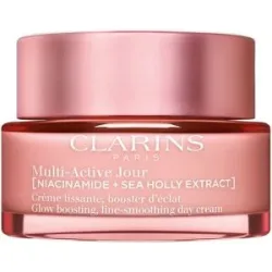 Clarins - Multi-Active Crème Jour Toutes peaux - Glättende Tagescreme für das Gesicht, Booster für mehr Ausstrahlung für jeden Hauttyp, 50 ml