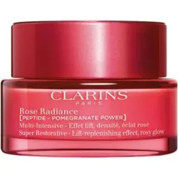 Clarins - Multi-Intensive Rose Radiance - Superintensive Anti-Age Tagescreme für Lifting-Effekt, Hautdichte, mehr Leuchtkraft., 50 ml