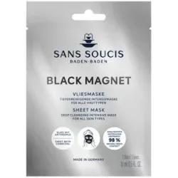 SANS SOUCIS Black Magnet Vliesmaske 1 Stück