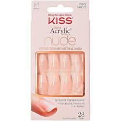 Kiss Salon Acrylic Nude Nails Leilani