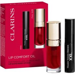 Clarins - Cherry & Volume Set — Lippenöl + Mascara, Set