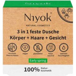 Niyok 3 in 1 feste Dusche - Early spring 80 g