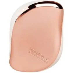 Tangle Teezer, Tangle Teezer Compact - Entwirrb&uuml;rste, Kunststoffborsten, cr&eacute;me/rosa-gold