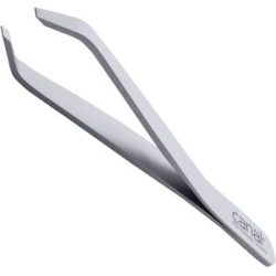 Canal Haarpinzette Spitze in Klauenform, satin, rostfrei, 9 cm
