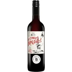 Más que Vinos Los Conejos Malditos Tinto 2025 13% Vol. Rotwein Trocken aus Spanien