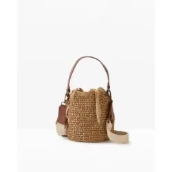 bonprix Strohbeuteltaschebeige 0Damen