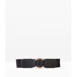 bonprix Stretchgürtel mit auffälligem Verschlussschwarz 115Damen
