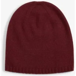 bonprix Feinstrickbeanie mit Merinowollerot 0Damen
