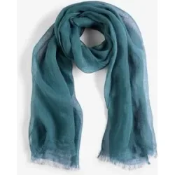 bonprix Schal aus reinem Leinenpetrol 0Damen