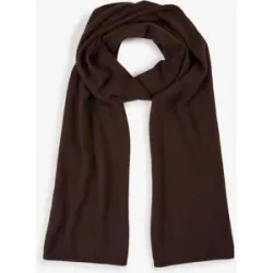 bonprix Feinstrickschal mit Merinowollebraun 0Damen