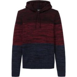 bonprix Kapuzenpullover aus Baumwolle und Polyacryl, mit Kapuze, Regular Fit, mehrfarbig