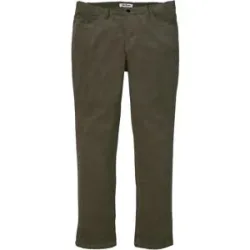 bonprix Regular Fit Stretch-Cordhose mit Komfortschnittgrün 58Herren