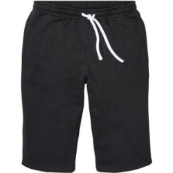 bonprix Sweat-Longbermuda in Regular Fitschwarz 68Herren