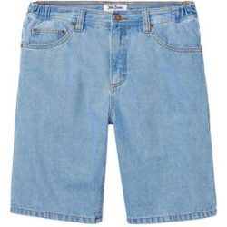 bonprix Jeans-Bermuda mit Dehnbund, Classic Fitblau 62Herren