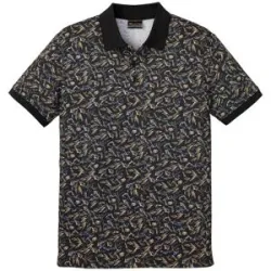 bonprix Poloshirt aus reiner Baumwolleschwarz 52Herren