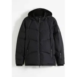 bonprix Wasserabweisende Echtdaunenjacke mit Bionic-Finishschwarz 54Herren