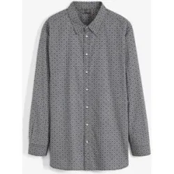 bonprix Business-Hemd aus Baumwolle in Regular Fitweiß 41Herren
